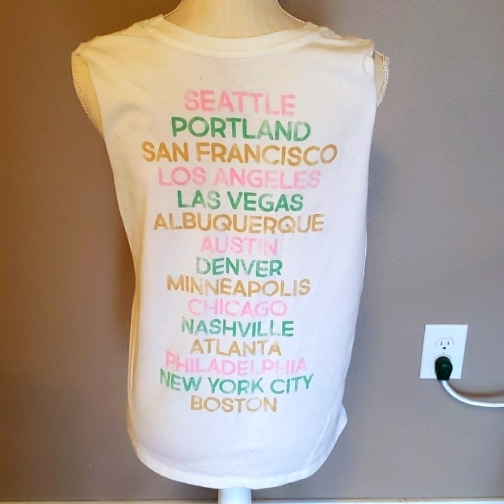 Zoe & Liz destination California hippie boho tank top
